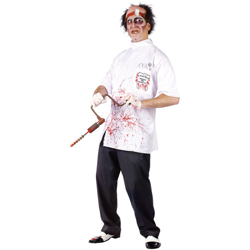 Doctor Killer Driller Adult Halloween Costume - Walmart.com